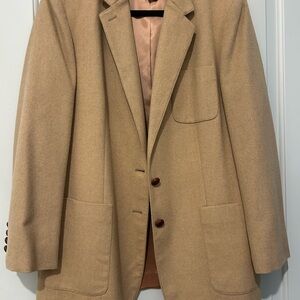 Ralph Lauren Tan Wool Blazer
